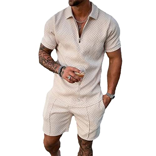 Polo et chemise hawaïenne homme avec short contre la chaleur vêtement d'été taille S