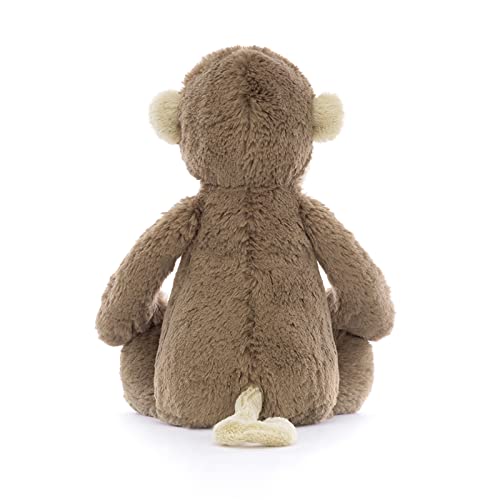 Jellycat Bashful Monkey Stuffed Animal, Medium 12 inches - Monkey Plush Toy - Classic Children's Gift - Image 4