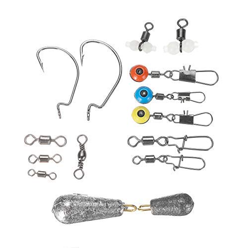 SGerste - Juego de Accesorios de Pesca para Pesca (177 Piezas)