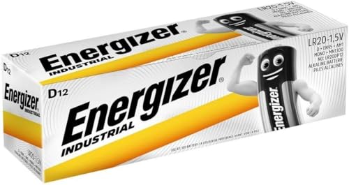 Energizer PILAS INDUSTRIALES Industrial LR20 (D) DP12 BR E300716801 Grigio