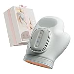 Prisag Masajeador de Manos Eléctricos Inalámbrico con Calor y Compresión, Masaje Dedos, Muñecas y Palma, 3 Modos 5 Niveles, Regalo para Hombres y Mujeres, Relaja las Manos