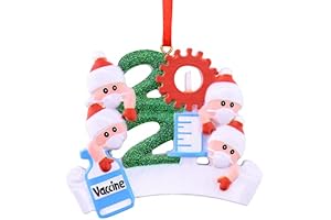 Personalized 2021 Christmas Family Ornament And Gift Christmas Tree Customized Decoration (Family of 4)