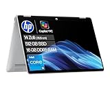 HP OmniBook 5 Flip 2‑in‑1 Laptop (14 Zoll 2K Touchscreen, Intel Core i5-1334U, 16GB RAM, 512GB, Win 11, QWERTZ) - Silber