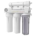 AquaticLife 5-Stage 200 GPD Hydroponic Reverse Osmosis Water Filtration System RO Filter Unit, High Efficiency