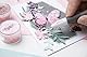 Sizzix Sticky Pick Up & Push Bastelwerkzeug-Set | Modellierwerkzeug perfekt für aufwendiges Papierhandwerk, Kartenherstellung, Modellteile, Diamantkunst, Pailletten und mehr, White/Grey