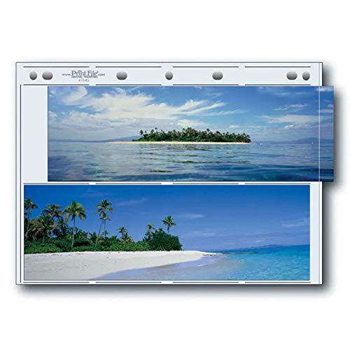 Print File 412-4G Pages photos panoramiques 4X12, 25 paquets