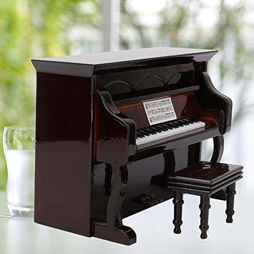 Mini Piano Model Hout, M Bel & Woonaccessoires Woonaccessoires & Deco Muziekinstrument Model Home Decor Ornamenten Kerstmis Verjaardag - Image 5