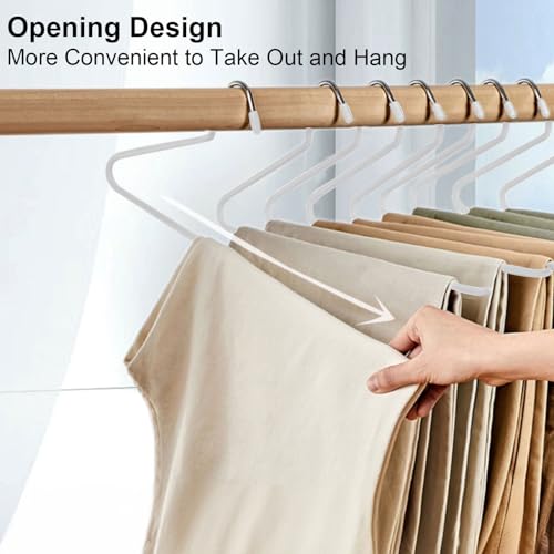 Cintres en métal pour pantalons devesanter finis les dressings encombrés