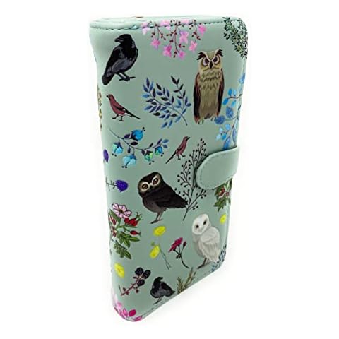 Shag Wear Wild Bird Owl Large Wallet Cover