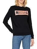 mustang damen Bedrucktes Sweatshirt in legerer Passform