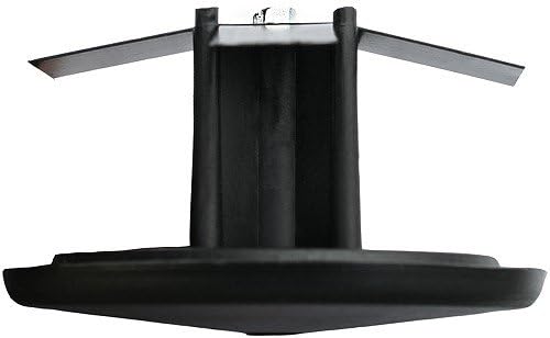 Miniatura 3 de Tapa superior redonda de poste de luz de 3" - Plástico negro