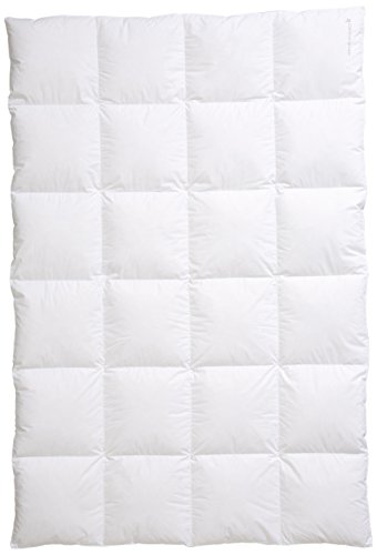 Centa-Star 5125.03 Piumone trapuntato Extra caldo, riquadri 4 x 6,4 cm, distanziatori interni ed esterni, 155 x 220 cm