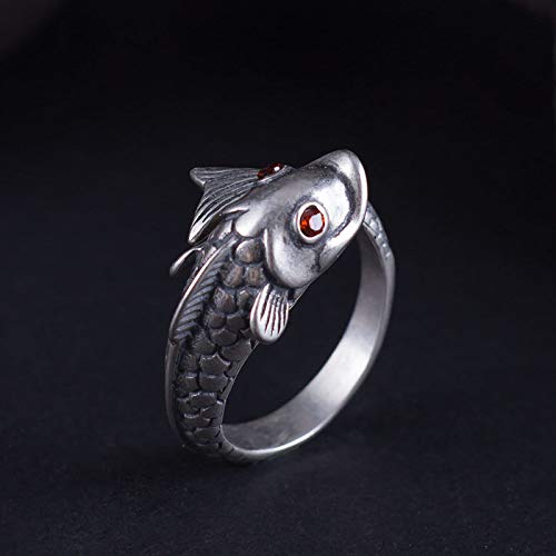 Anneau réglable pour les femmes bague ouverte vintage style chinois