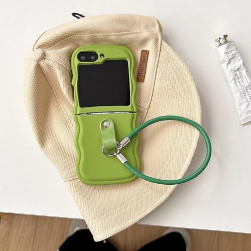 Coque Galaxy Z Flip5 anti-chute avec sangle pour éviter les casses