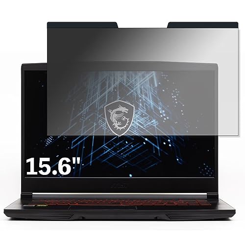 MSI GF63 Thin 15.6�C���` 16:9 �Ή� �}�O�l�b�g�� �`�����h�~�t�B���^�[ �v���C�o�V�[�t�B���^�[ �u���[���C�g�J�b�g �p�\�R�� PC �t���ی�t�B���� ���ʎg�p�\ ���˖h�~ ���E�ȒP �ی�V�[�g