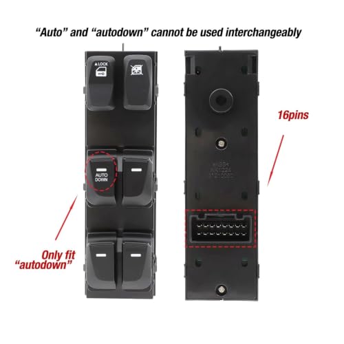 Bouton lève vitre pour Hyundai bloqué ? Solution commande avant gauche Tucson IX35