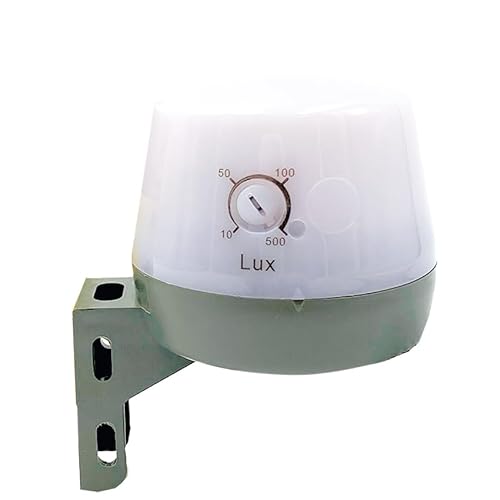 Interruptor crepuscular mural SUN, con ajuste de lux externo - Idrhaus