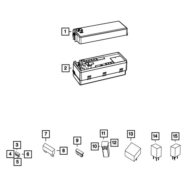 Amazon.com: Mopar Genuine 56021543 - Breaker Circuit : Automotive 