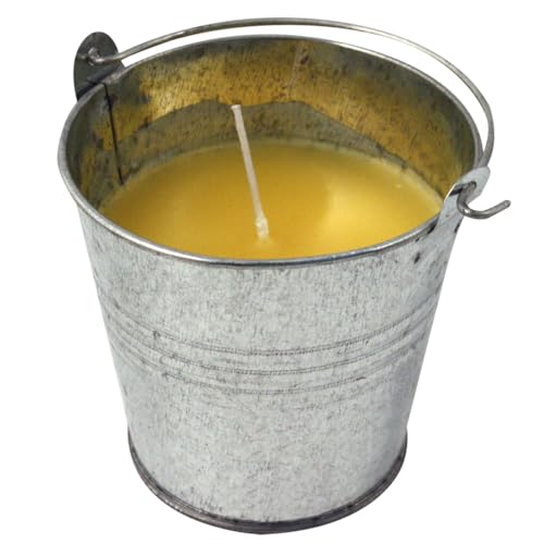 candela citronella grande vaso in latta