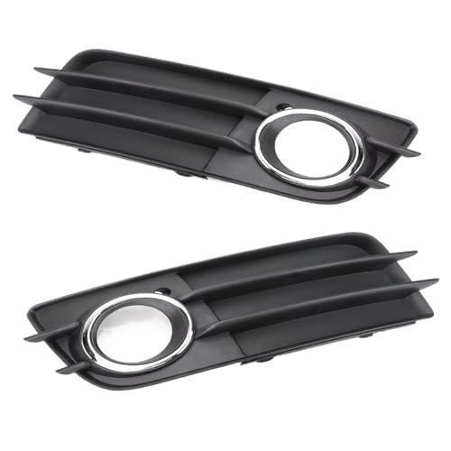 Grille pour phare antibrouillard S4 B8 réparation | Calandre voiture plastique rigide 1 paire