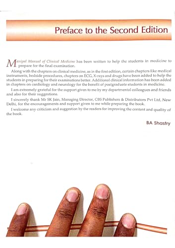 Image of Manipal Manual Of Clinical Medicine 2Ed (Pb 2019)