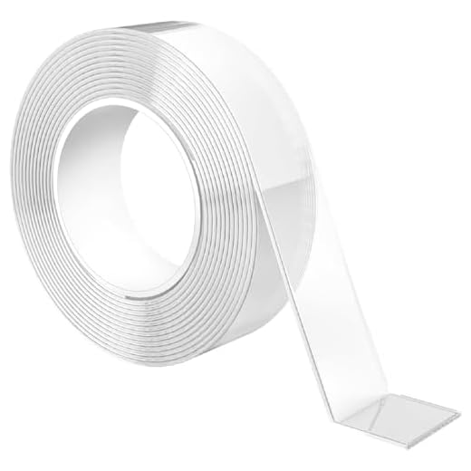 GRIFEMA GA4001-1 Double Sided Tape Heavy Duty, Removable Reusable Multipurpose Tape for Carpet Mats/Photos Frames/Craft Wall Mounting (3m*2cm*1mm)