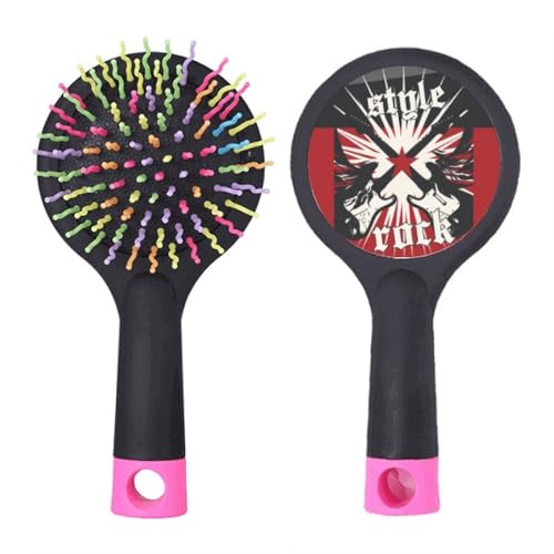 Brosse à cheveux démêlante Guitar Rock Passion finie la casse des nœuds