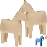 Chevaux : ils sont bruts, avec une surface en bois vierge, faciles et pratiques à colorier ou à peindre pour les enfants, très intéressants