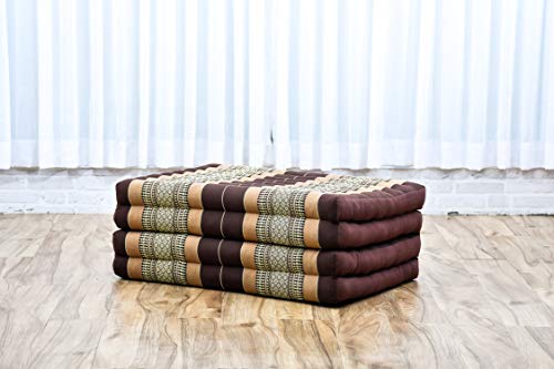 Image of Leewadee Thai Trifold Mattress 79 x 28 inches Kapok Futon Alternative