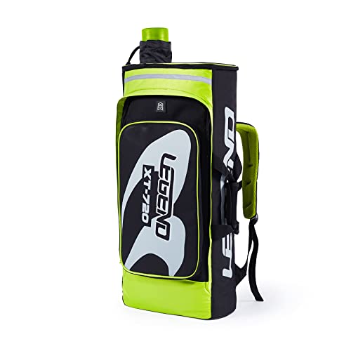 Legend Xt720 Bow Backpack For Recurve Bow - Nylon Takedown Recurve Archery Bow Bag - Storage Compartments For Accessories & Gear - Protective Padding For Equipment Safety - Includes Arrow Tube Case #TOP12