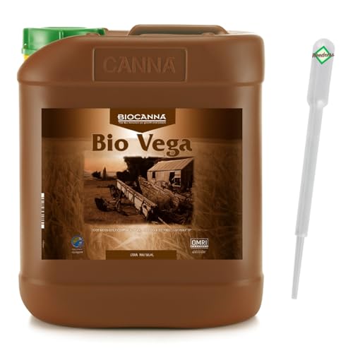 Engrais bio croissance Canna Bio Vega Weedness 5 L pour stimuler le développement des plantes