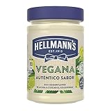 Sin gluten y sin lactosa Hellmann\'s Salsa Vegana 270g