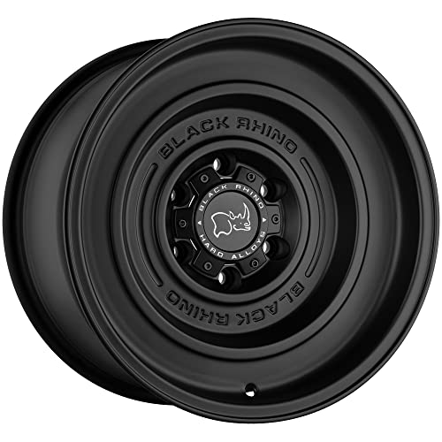 Black Rhino Hard Alloys 1795SLD-85127M71 17X9.5 5X5.0 M-BLK -18MM Solid