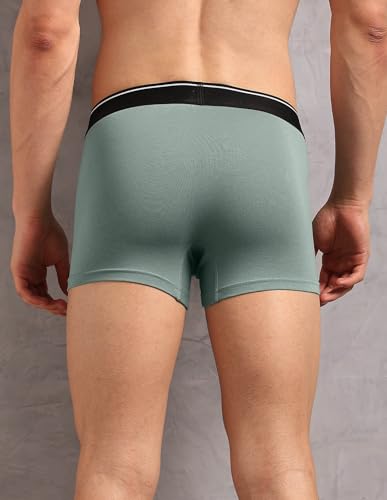 Image of U.S. Polo ASSN. Men's OET18 Cotton Stretch Breathable Underwear Trunks - Pack of 2