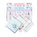 COCOUSM Womens Vintage Floral Print Cotton handkerchiefs Bulk