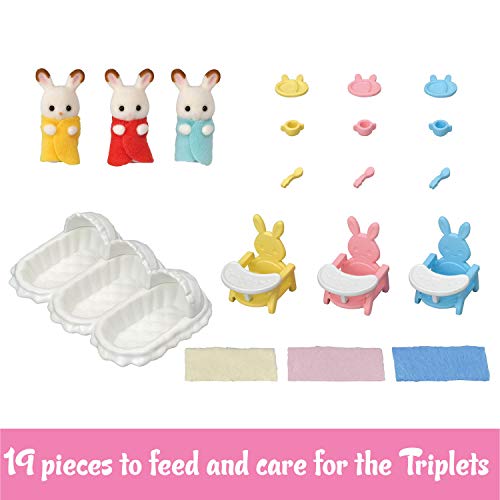 Calico Critters CC1906 Triplets Care Set - Dollhouse Playset thumb #1