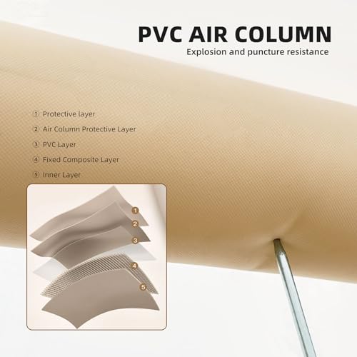 Carpa inflable para camping 4 estaciones 6 personas miniatura 4