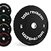 Price comparison product image Body Revolution Olympic Bumper Plates - 5kg Weight Plates Set - Rubber Coated 25mm / 2 Inch Olympic Weight Plates Pairs for Barbell Weights - Strength Training and Body Building Equipment