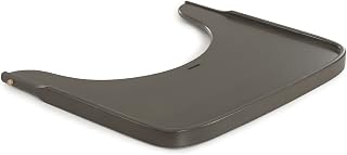 hauck Holz Essbrett für Alpha+ & Beta+ Holzhochstuhl Alpha Wooden Tray, für Kinder 6-36 Monaten, Esstisch aus FSC® zertifiziertem Buchenholz mit Erhöhtem Rand (Charcoal)