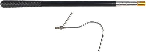 Retractable Roof Window Opener Rod 53.5-160cm Stainless Steel Pull Hook for RV Awning for SKYLIGHT High Reach Extension Tool Kit