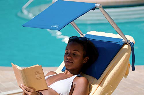 SHADESY-1 Blue Lightweight Portable Beach and Outdoor Sunshade Providing UV, UVA, UVB Sun Protection (SUNSHADE ONLY)