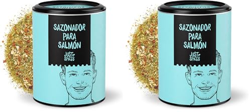 Just Spices Sazonador para Salmón, 55 g I Un sabor irresistible para el salmón (Paquete de 2)