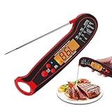 Digitales Fleischthermometer, sofort ablesbare Fleischthermometer | Wasserdichte Lebensmittel-Thermometer Sofort ablesbare Fleischthermometer | Beleuchtete Küchenthermometer,