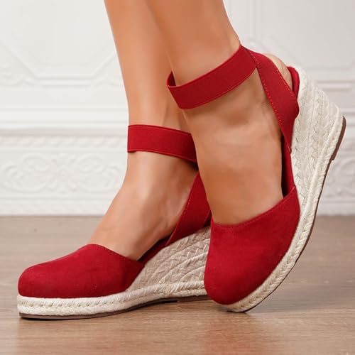 Wedges plateforme décontracté au style bohème pour les vacances - 6