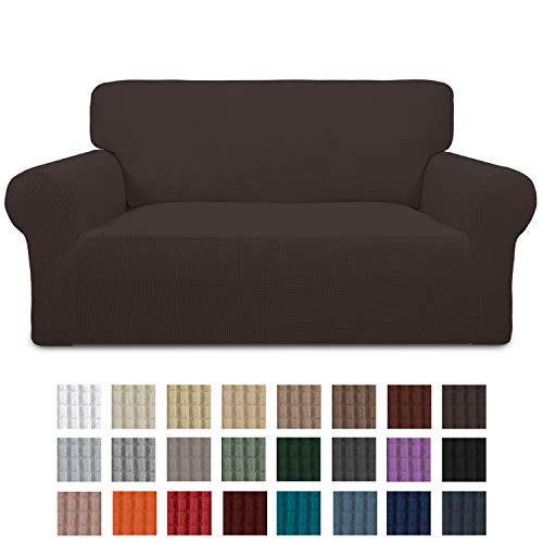 Easy-Going Stretch Loveseat Slipcover 1-Piece Couch Sofa Cover Furniture Protector Soft with Elastic