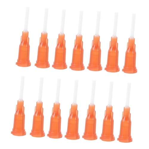 Alipis 50Pcs Industrial Dispenser Tip Reusable Multipurpose Needle Applicator for Adhesive Glue for Precision Dispensing Sealant Application and Tasks