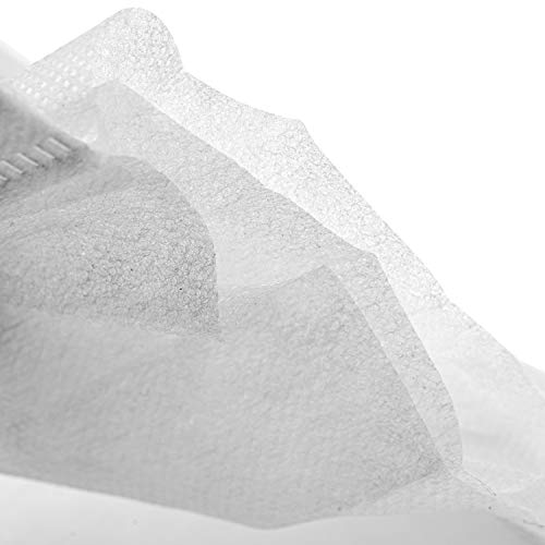 Image of ASGARD Nonwoven Fabric Disposable Multilayer Protective Mask (White, Pack of 50) for Unisex