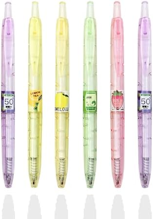 Colarr 54 Pcs Cute Notebook Stationary Set Including 6 Lined Notebooks 36 Pens 150 Sticky Notes Document Bags Journaling Set For Happy New Year Gifts Women Study Office College Supplies(Macaron Color