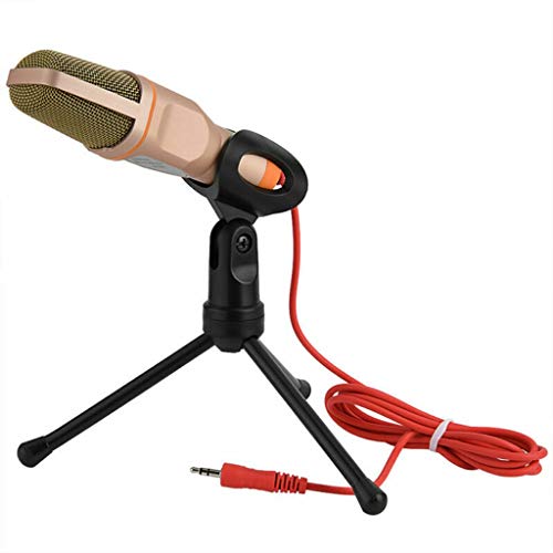 Microphone ordinateur 3.5mm filaire jack stéréo avec trépied - 2