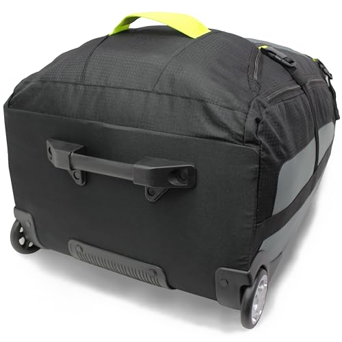 World Traveler Rolite Alpine Upright Style Lightweight 30-Inch Rolling Duffel Bag - Grey 6